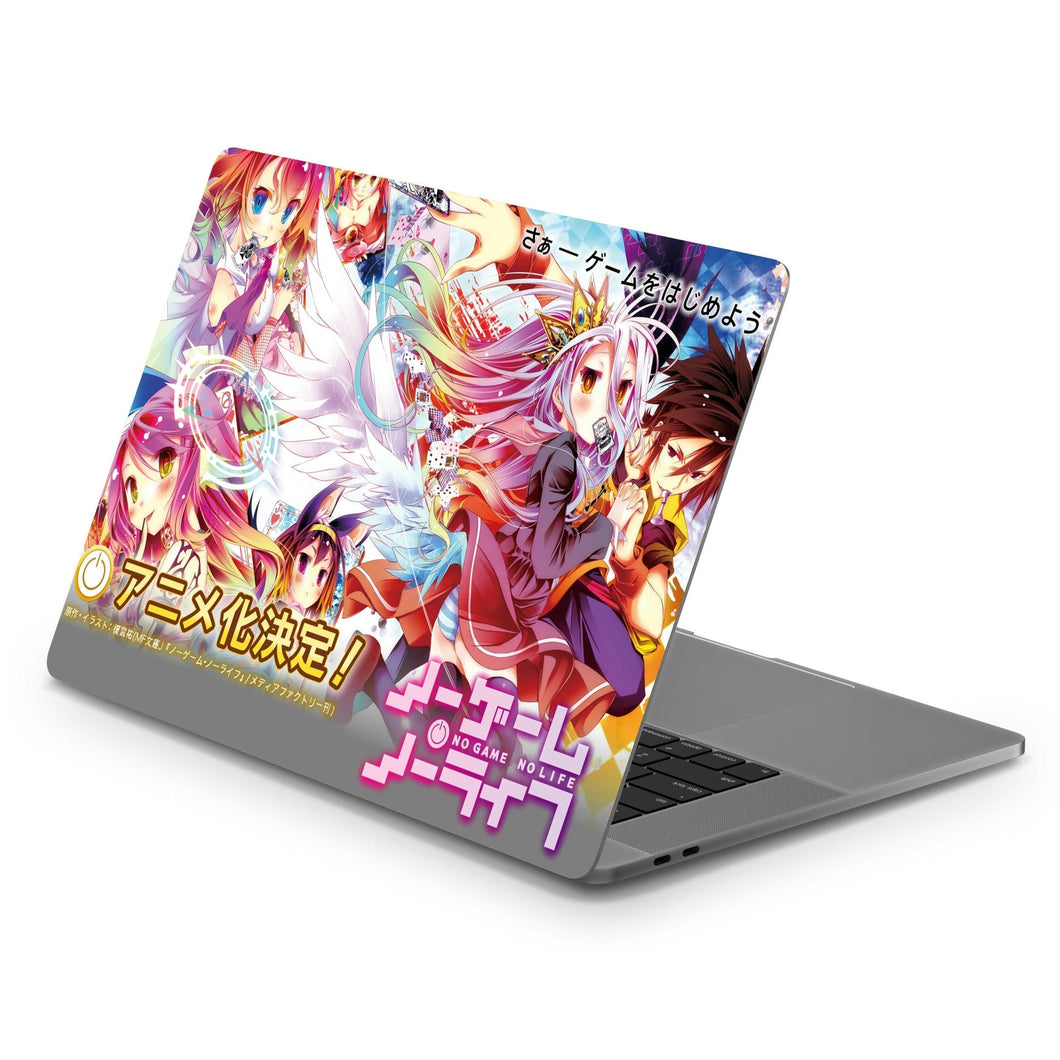 Anime No Game No Lifer Macbook Skin