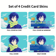 Load image into Gallery viewer, Anime Noragami Credit Card Skins (4-in-1 Pack)
