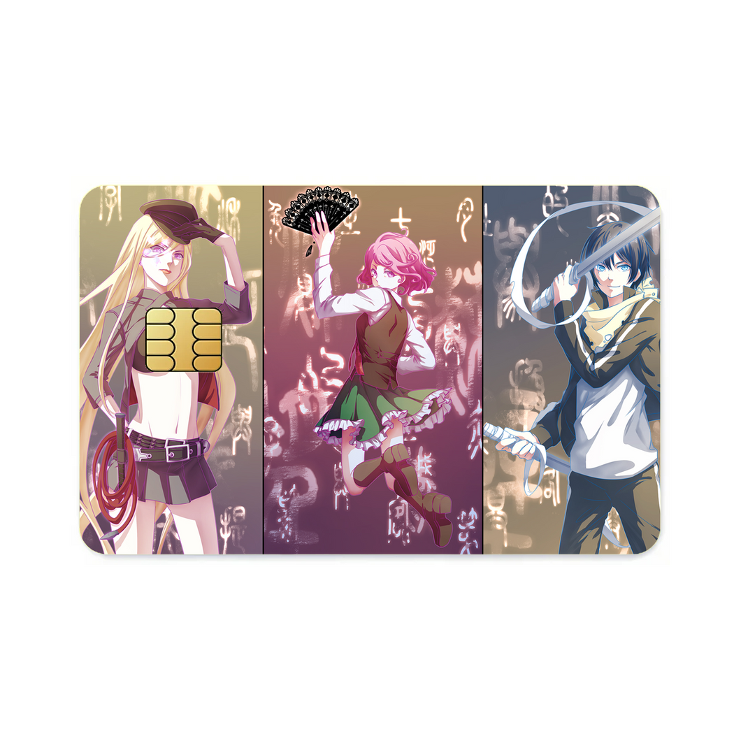 Anime Noragami  Credit Card Skins (4-in-1 Pack)