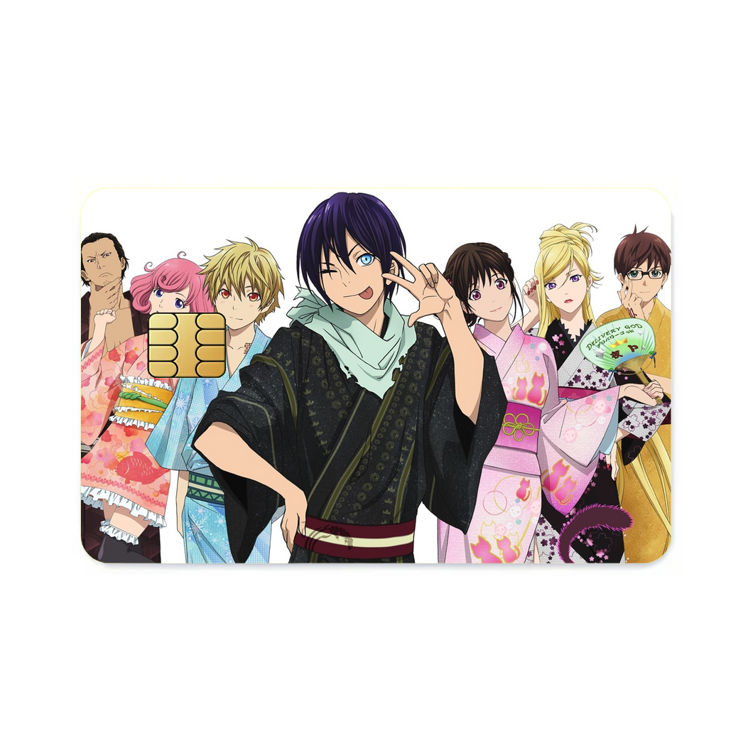 Anime Noragamir Credit Card Skins (4-in-1 Pack)