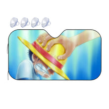 Load image into Gallery viewer, Anime One Piece Car Sunshade
