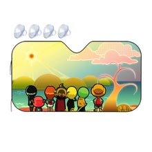 Load image into Gallery viewer, Anime One Piece Car Sunshade
