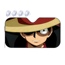 Load image into Gallery viewer, Anime One Piece Car Sunshade
