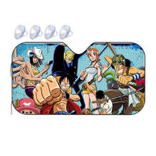 Load image into Gallery viewer, Anime One Piece Car Sunshade
