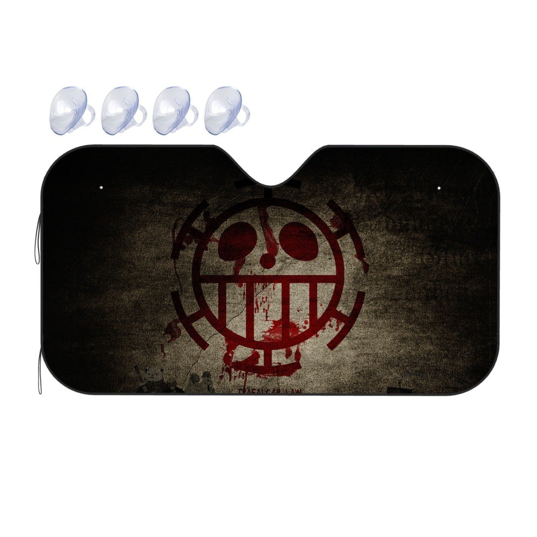Anime One Piece  Car Sunshade