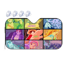 Load image into Gallery viewer, Anime One Piece Car Sunshade
