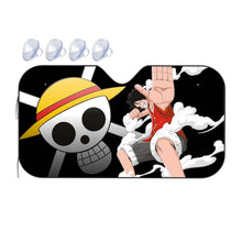 Load image into Gallery viewer, Anime One Piece Car Sunshade
