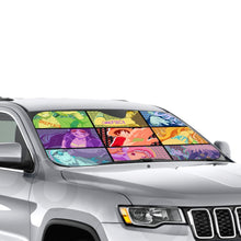 Load image into Gallery viewer, Anime One Piece Car Sunshade
