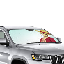 Load image into Gallery viewer, Anime One Piece Car Sunshade

