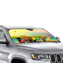 Load image into Gallery viewer, Anime One Piece Car Sunshade

