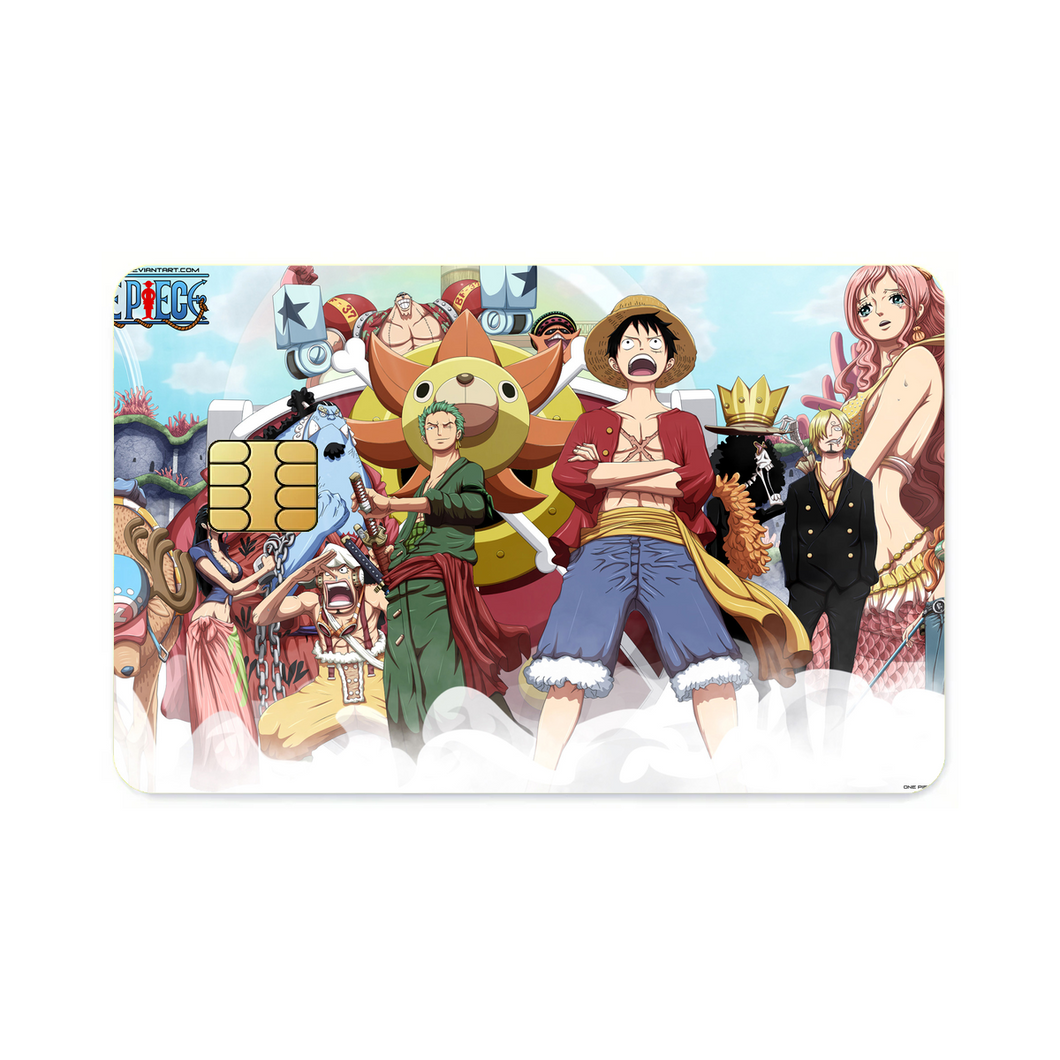 Anime One Piece  Credit Card Skins (4-in-1 Pack)