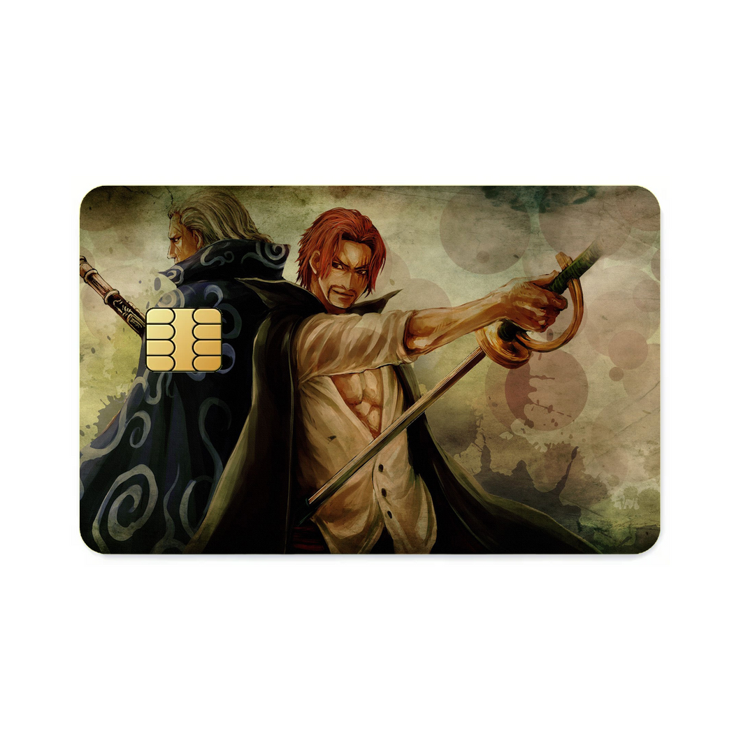 Anime One Piece Credit Card Skins (4-in-1 Pack)