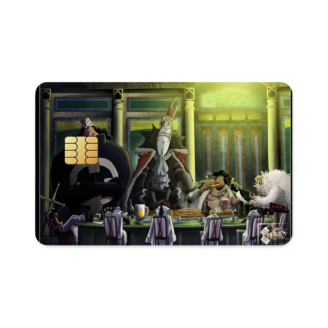 Anime One Piece Credit Card Skins (4-in-1 Pack)