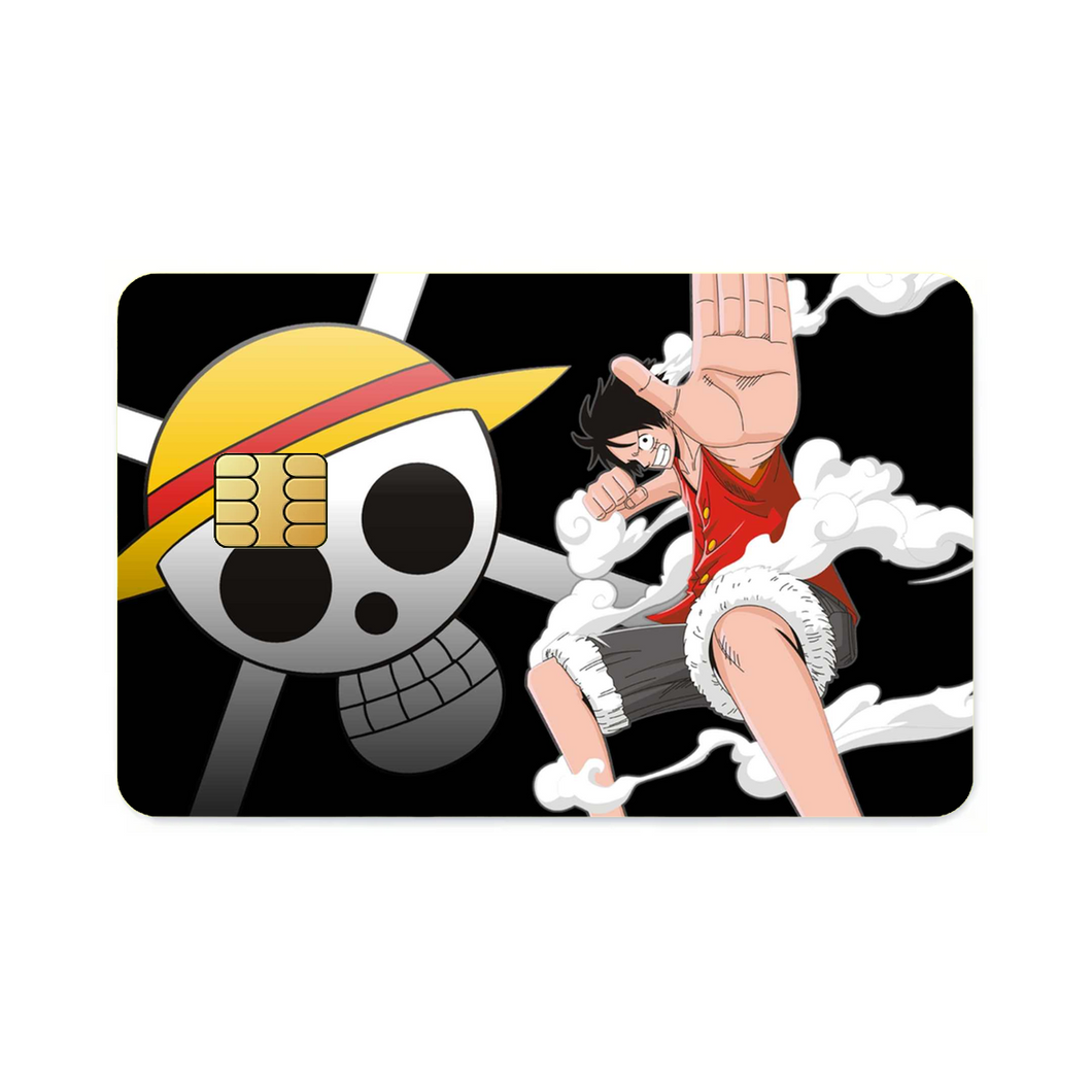 Anime One Piece Credit Card Skins (4-in-1 Pack)