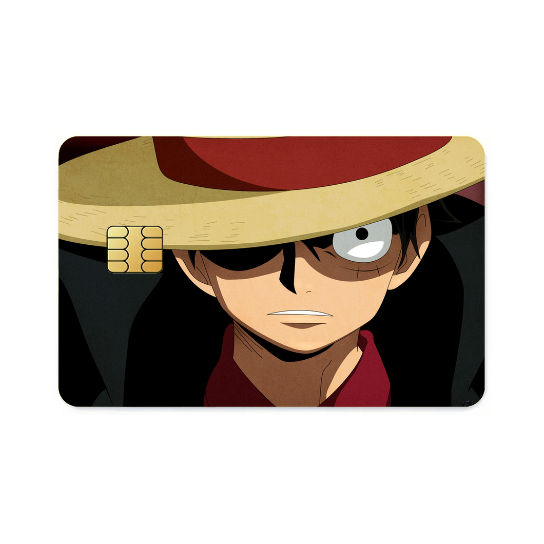 Anime One Piece Credit Card Skins (4-in-1 Pack)