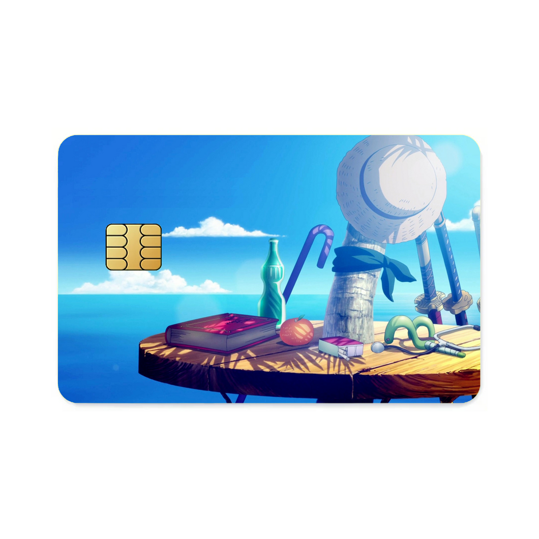 Anime One Piece  Credit Card Skins (4-in-1 Pack)