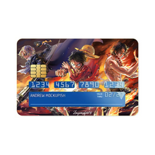 Load image into Gallery viewer, Anime One Piece Credit Card Skins (4-in-1 Pack)
