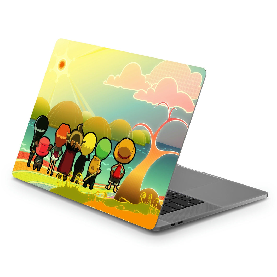 Anime One Piece Macbook Skin