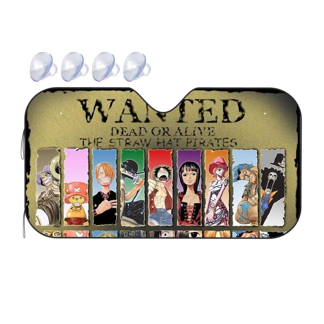 Anime One Piecer Car Sunshade
