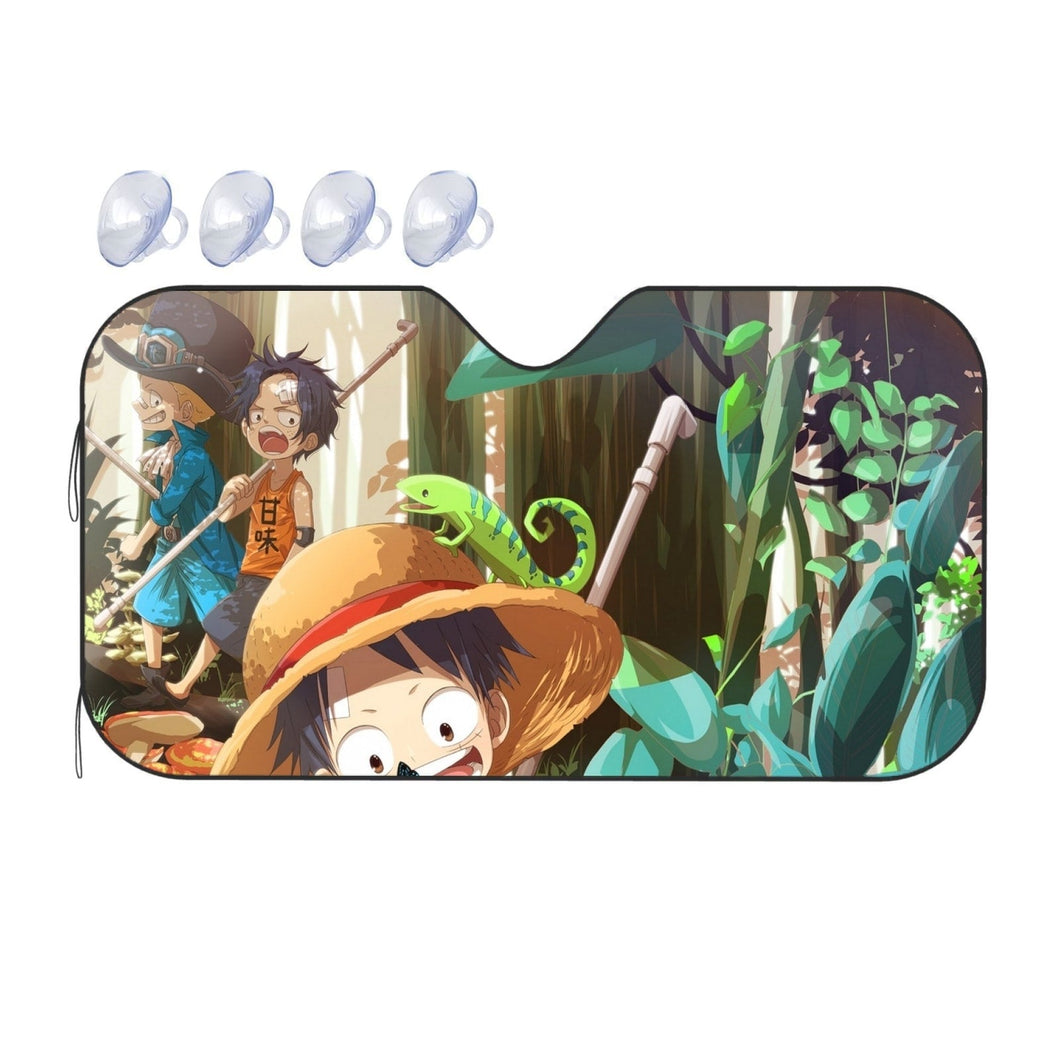 Anime One Piecer Car Sunshade