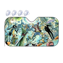 Load image into Gallery viewer, Anime One Piecer Car Sunshade
