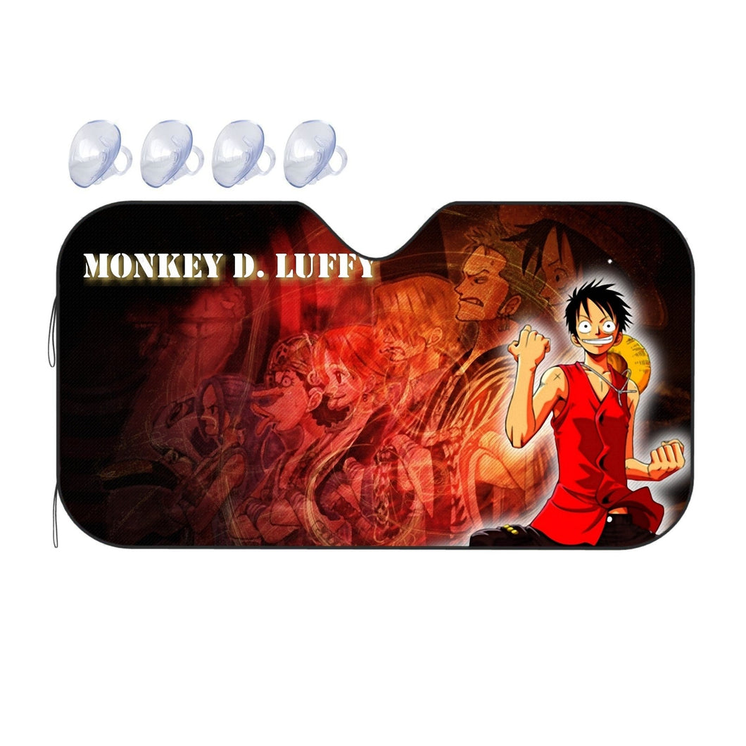 Anime One Piecer Car Sunshade