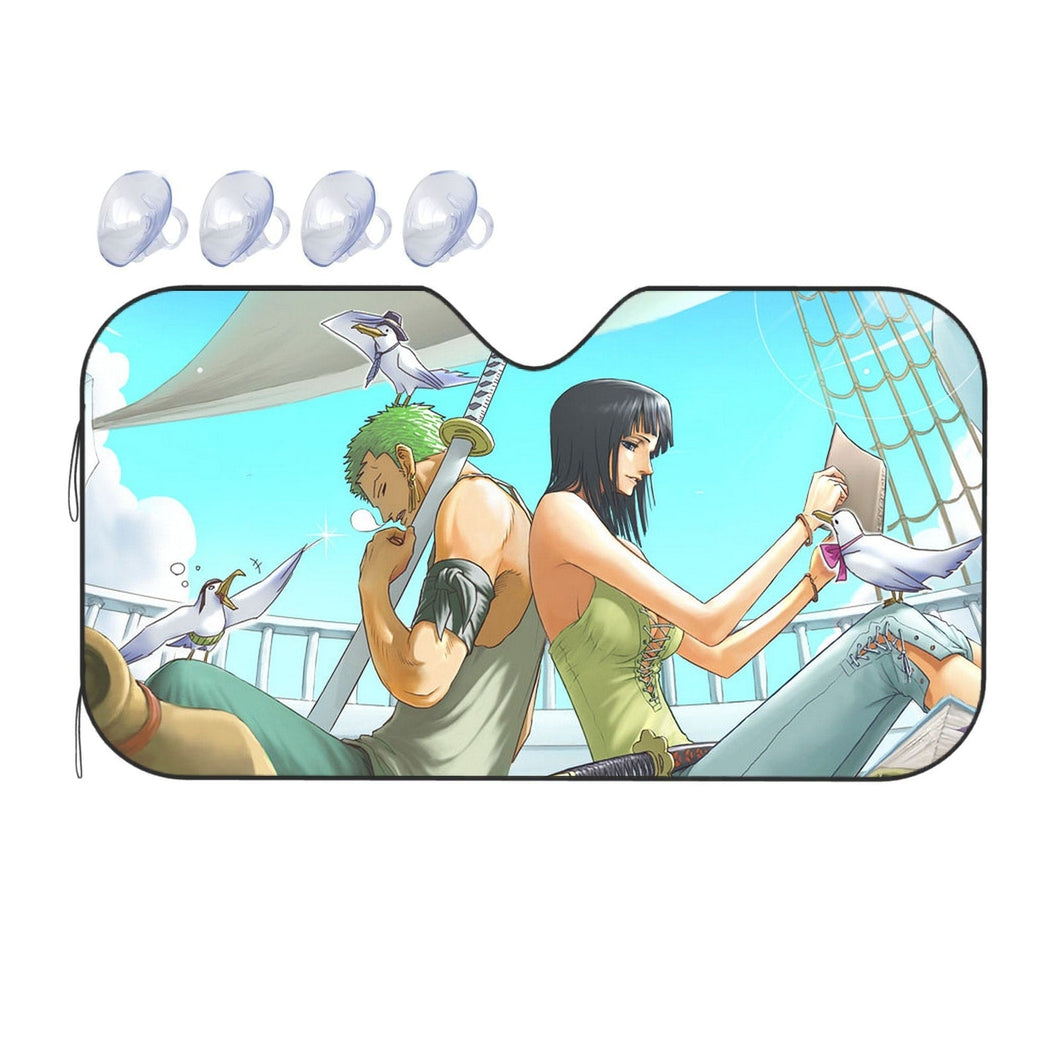Anime One Piecer Car Sunshade