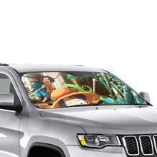 Load image into Gallery viewer, Anime One Piecer Car Sunshade
