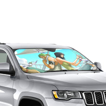 Load image into Gallery viewer, Anime One Piecer Car Sunshade
