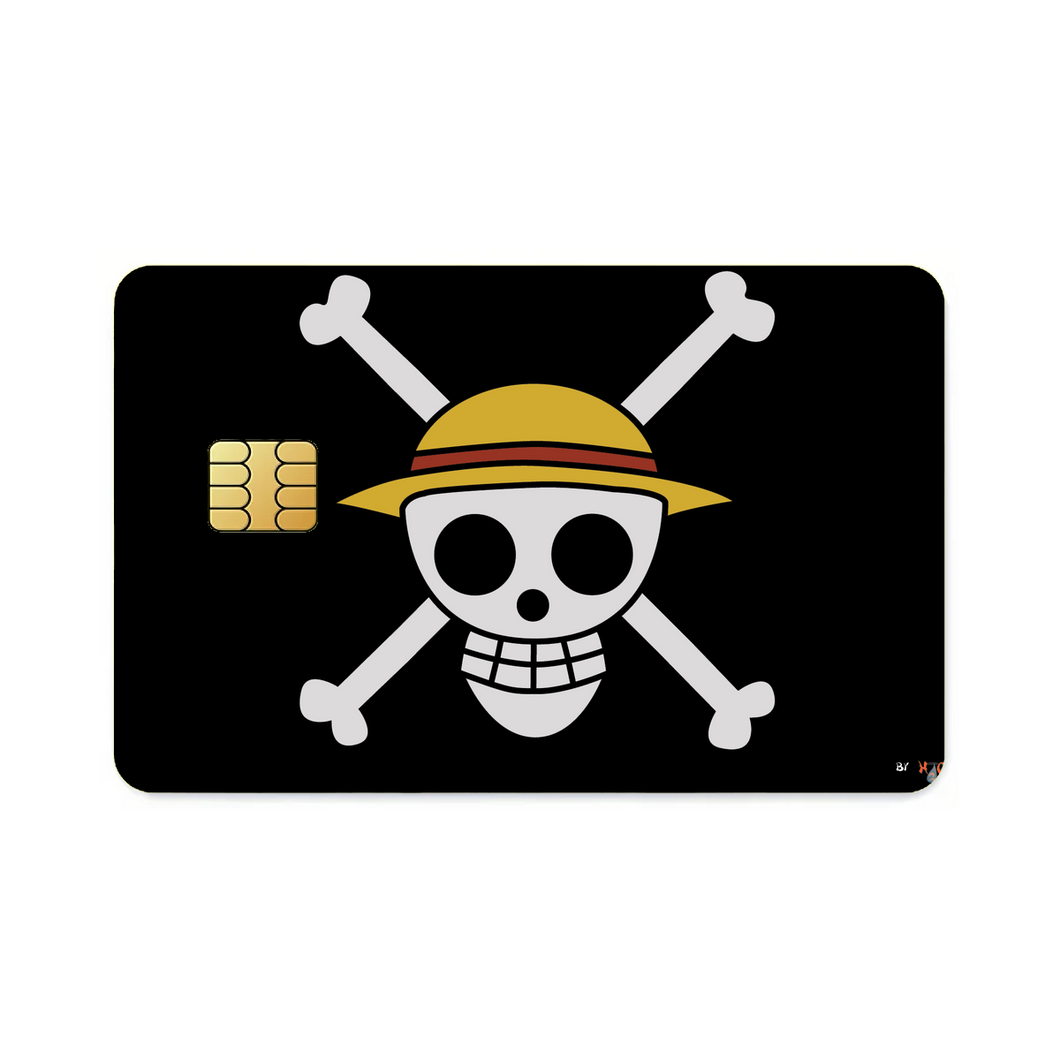Anime One Piecer Credit Card Skins (4-in-1 Pack)
