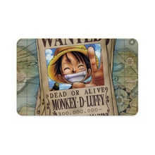 Load image into Gallery viewer, Anime One Piecer Credit Card Skins (4-in-1 Pack)
