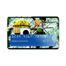 Load image into Gallery viewer, Anime One Piecer Credit Card Skins (4-in-1 Pack)
