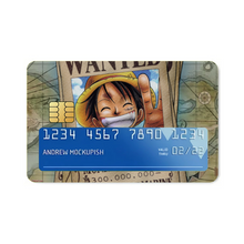 Load image into Gallery viewer, Anime One Piecer Credit Card Skins (4-in-1 Pack)
