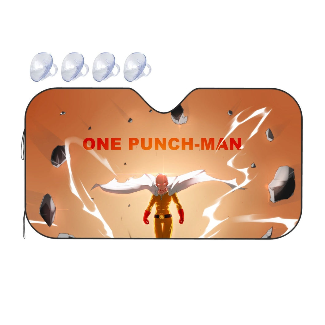 Anime One-Punch Man  Car Sunshade