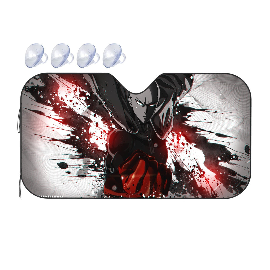 Anime One-Punch Man  Car Sunshade