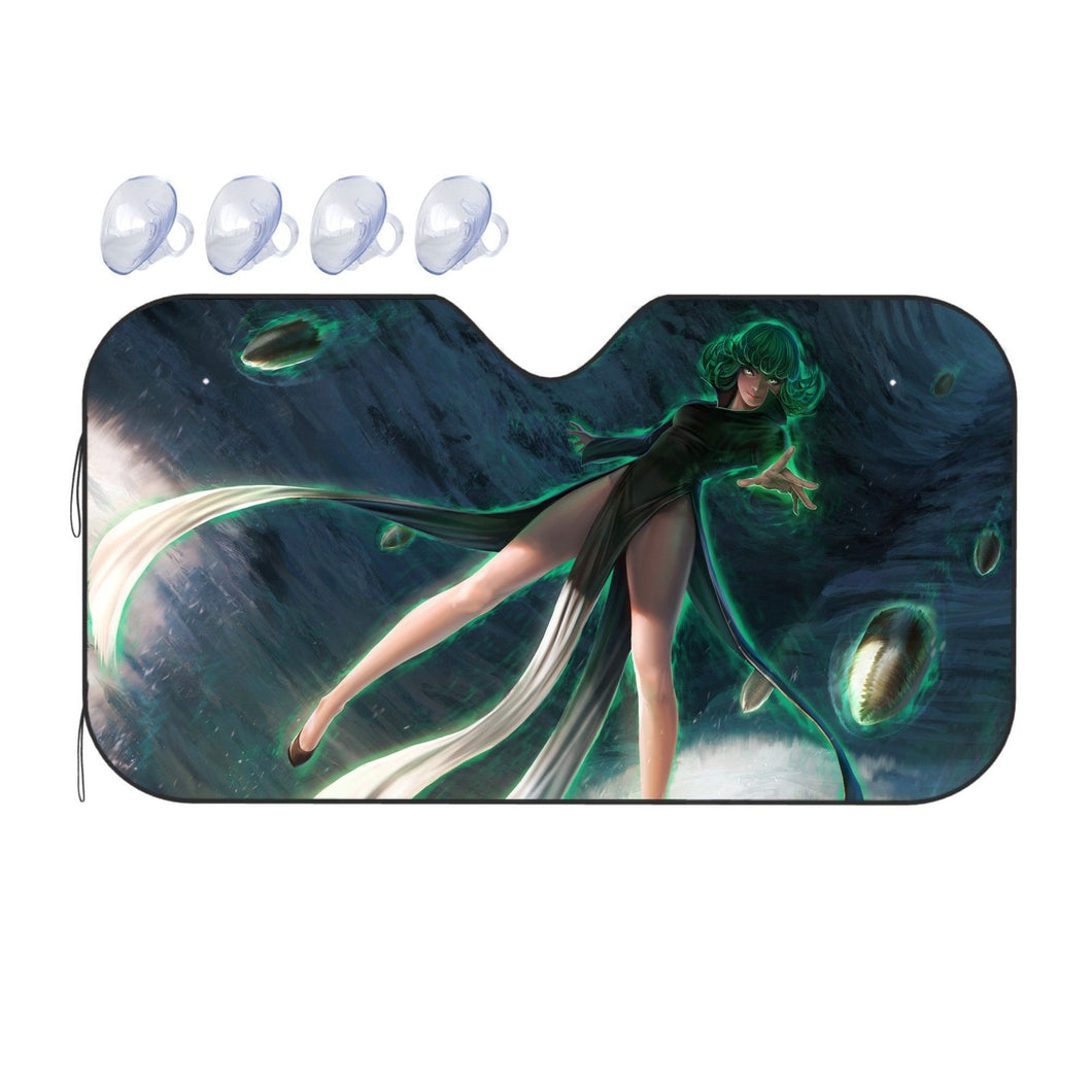 Anime One-Punch Man  Car Sunshade