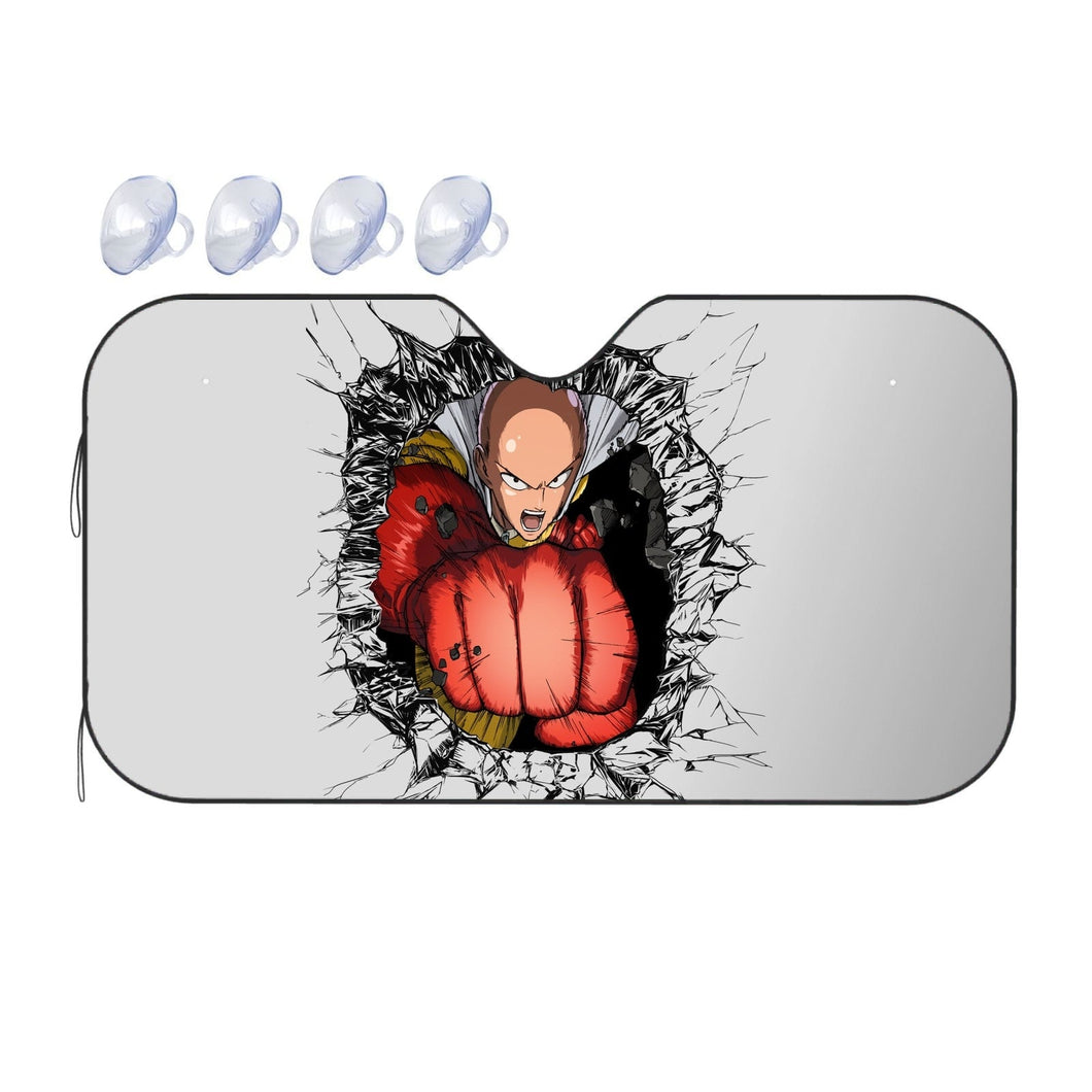 Anime One-Punch Man Car Sunshade