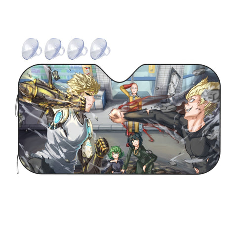 One-Punch Man Car Sunshades