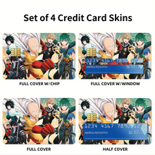 Load image into Gallery viewer, Anime One-Punch Man  Credit Card Skins (4-in-1 Pack)

