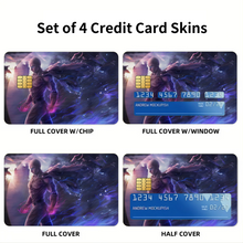 Load image into Gallery viewer, Anime One-Punch Man  Credit Card Skins (4-in-1 Pack)
