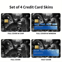 Load image into Gallery viewer, Anime One-Punch Man  Credit Card Skins (4-in-1 Pack)
