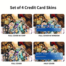 Load image into Gallery viewer, Anime One-Punch Man Credit Card Skins (4-in-1 Pack)
