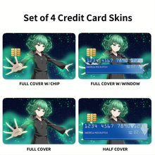Load image into Gallery viewer, Anime One-Punch Man  Credit Card Skins (4-in-1 Pack)
