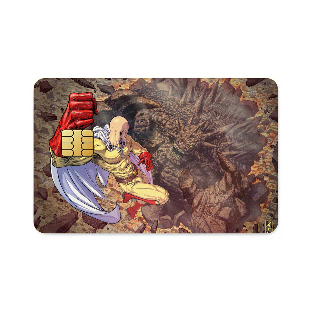 Anime One-Punch Man  Credit Card Skins (4-in-1 Pack)
