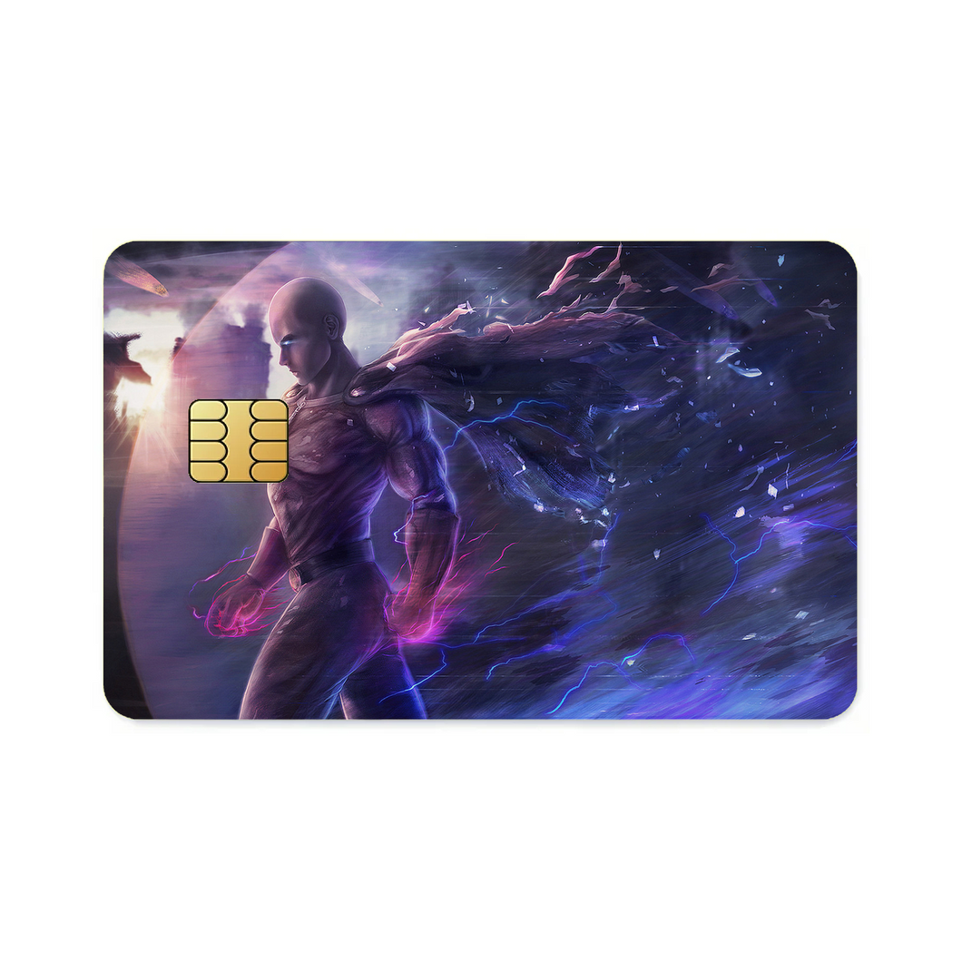 Anime One-Punch Man  Credit Card Skins (4-in-1 Pack)