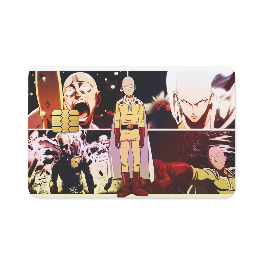 Anime One-Punch Man  Credit Card Skins (4-in-1 Pack)