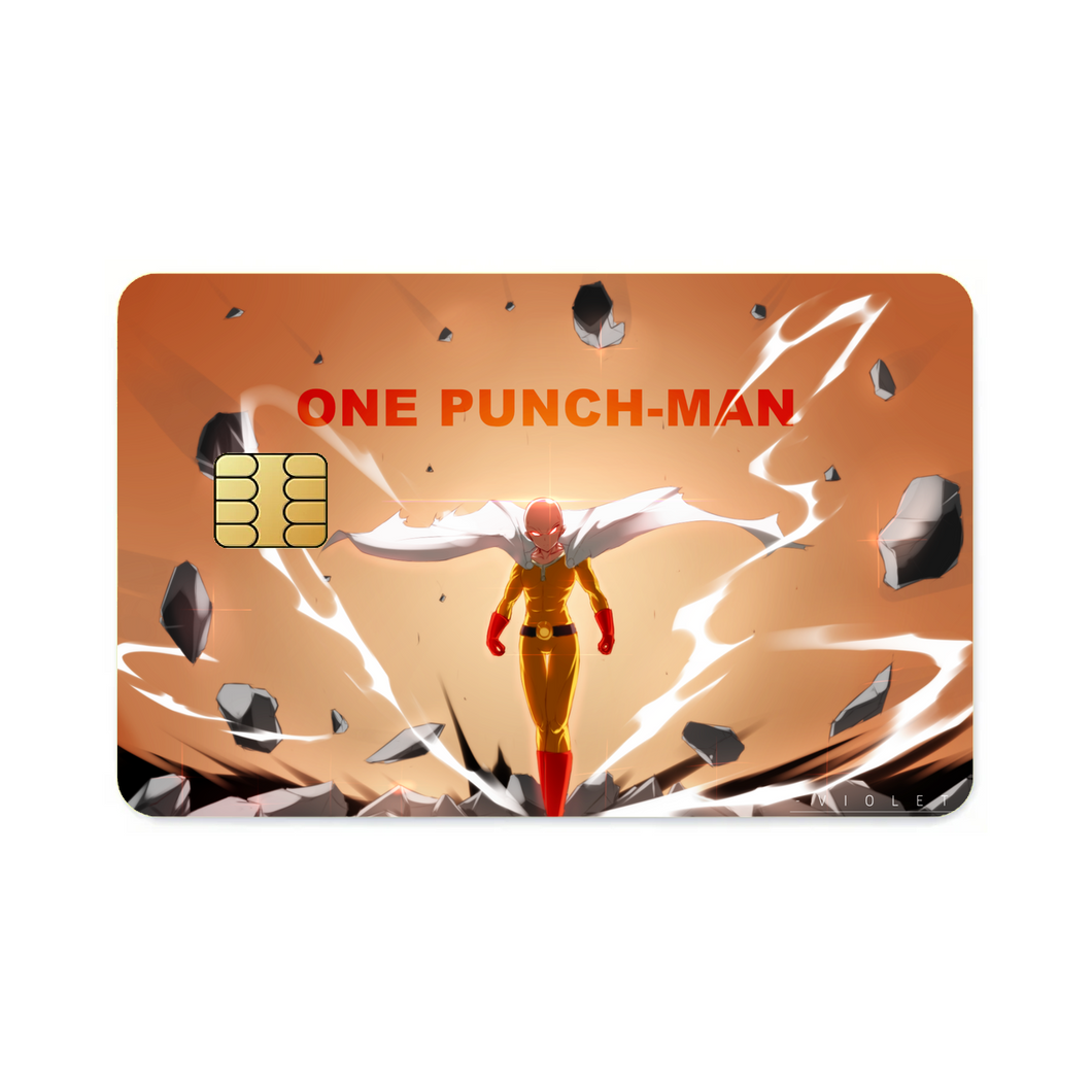 Anime One-Punch Man  Credit Card Skins (4-in-1 Pack)