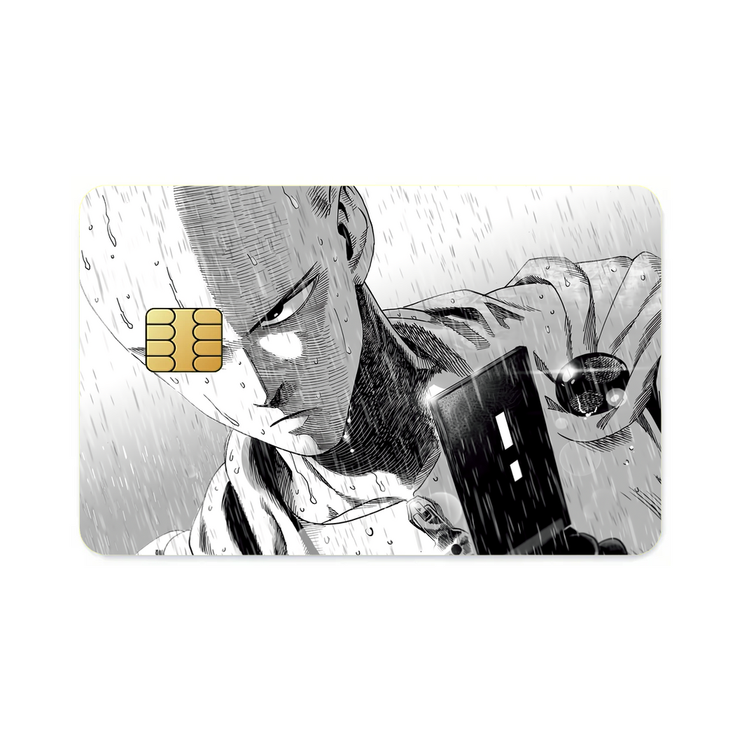 Anime One-Punch Man Credit Card Skins (4-in-1 Pack)
