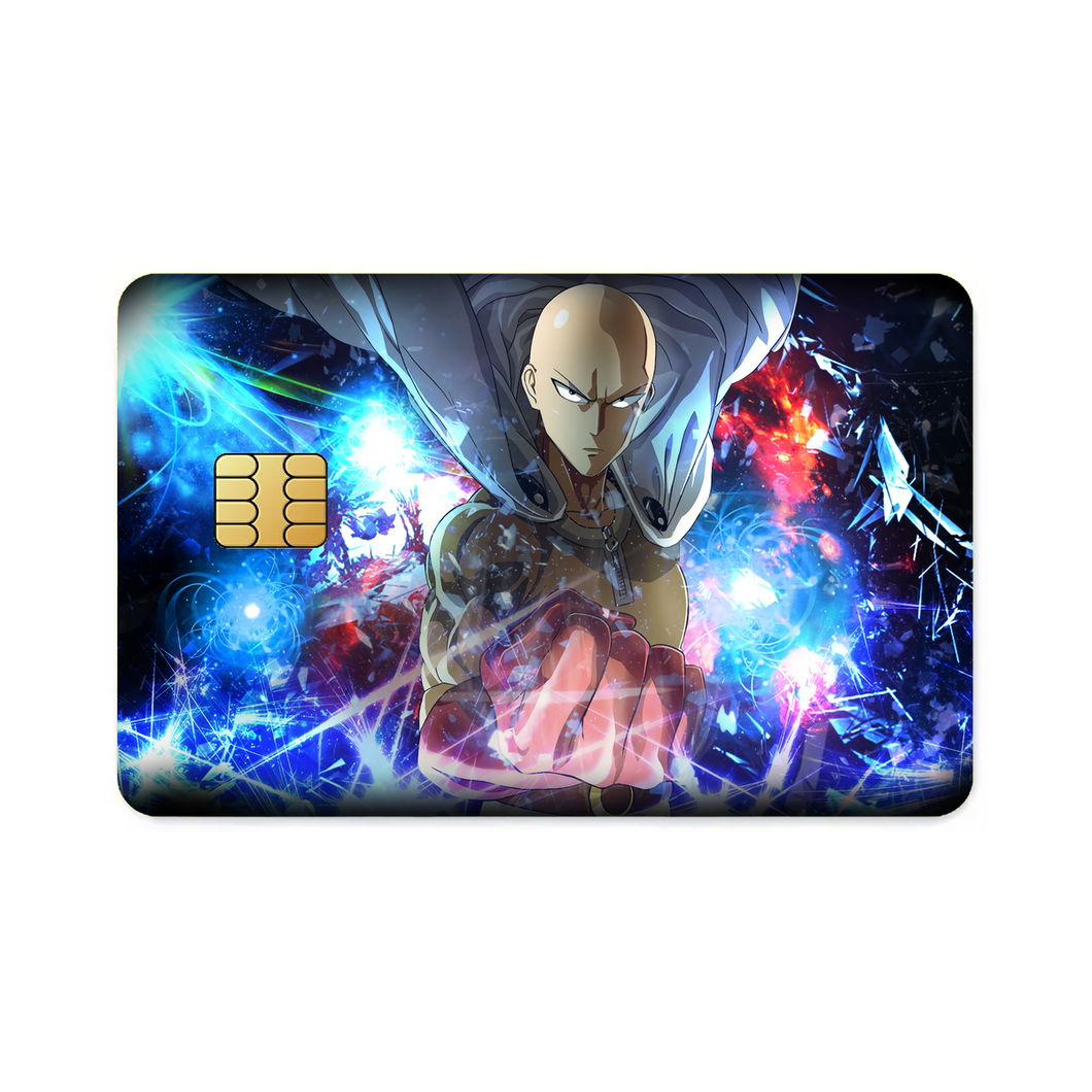 Anime One-Punch Man Credit Card Skins (4-in-1 Pack)