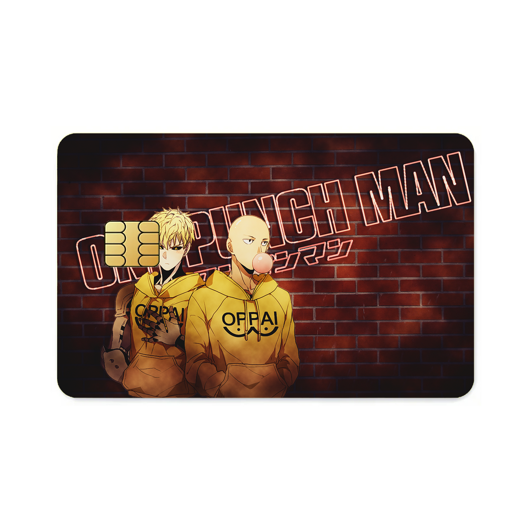 Anime One-Punch Man  Credit Card Skins (4-in-1 Pack)
